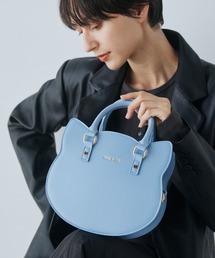 PAUL & JOE ACCESSOIRES (ポール&ジョーアクセソワ)ネコ型2WAYハンドバッグ ショルダーバッグ PJA-B1101 CAT FACE BAG