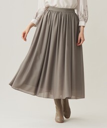 シアーギャザー スカート