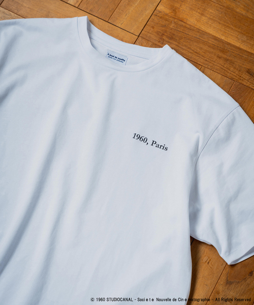 EDIFICE（エディフィス）の「Jean-Luc Godard LE CINEMA Tシャツ（Tシャツ/カットソー・メンズ・ホワイト系その他/ホワイト×ホワイト/ホワイト・LARGE/MEDIUM）」の22枚目の写真