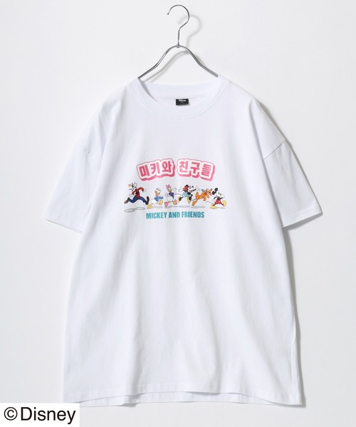 タイムセール！貴重！ミッキーマウス☆アイスバーグ　半袖　シャツ　白　Disney タイムセール！貴重！ミッキーマウス☆アイスバーグ 半袖 シャツ 白