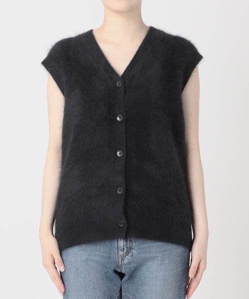 plage（プラージュ）の「Fur ベスト（ニット/セーター・レディース・ブラック/アイボリー・FREE）」の19枚目の写真