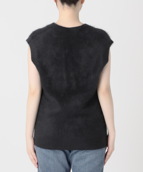 plage（プラージュ）の「Fur ベスト（ニット/セーター・レディース・ブラック/アイボリー・FREE）」の21枚目の写真