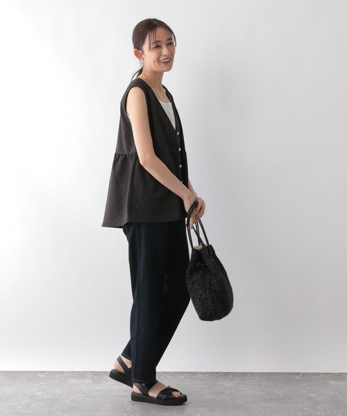 GLOBAL WORK（グローバルワーク）の「ペプラムベスト/128759（ベスト