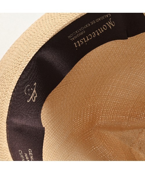 45R（フォーティファイブアール）の「CHAMULA パナマハット（大）（ハット・レディース・ブラック/ナチュラル・FREE）」の10枚目の写真