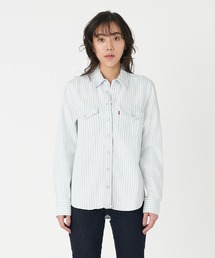 Levi's | Levi's/リーバイス ウエスタンシャツ ブルー MARINAS STRIPE(シャツ/ブラウス)