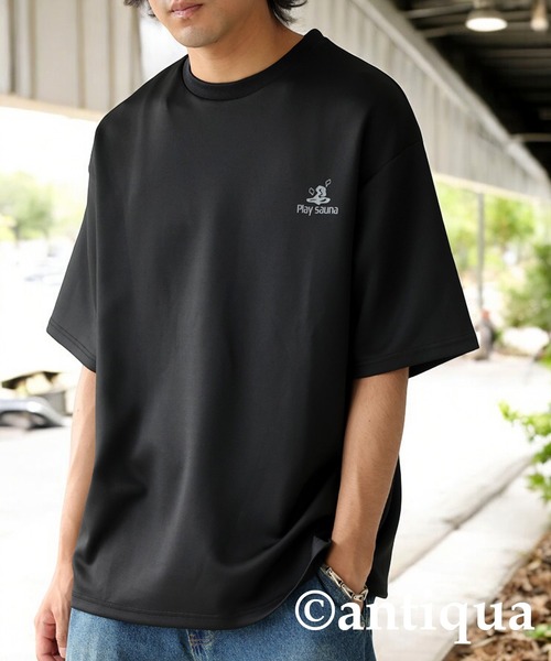 antiqua（アンティカ）の「ストレッチロゴTシャツ（Tシャツ/カットソー・レディース・ホワイト/ブラック・R/P）」の20枚目の写真