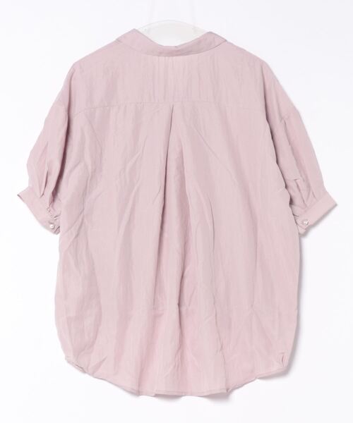 GORGE(ゴージ)の「《パールボタン×スキッパー》レディース ブラウス 抜け感 ゆったりシルエット 春夏秋(シャツ/ブラウス・レディース・オフホワイト/イエロー/ラベンダー/ピンク・F)」の17枚目の写真
