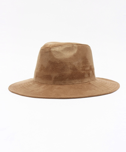 Ray BEAMS（レイビームス）の「Ray BEAMS / フェイク スエード ハット（ハット・レディース・ブラウン系その他/オリーブ/ネイビー・ONE SIZE）」の2枚目の写真