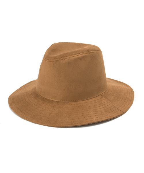 Ray BEAMS（レイビームス）の「Ray BEAMS / フェイク スエード ハット（ハット・レディース・ブラウン系その他/オリーブ/ネイビー・ONE SIZE）」の5枚目の写真