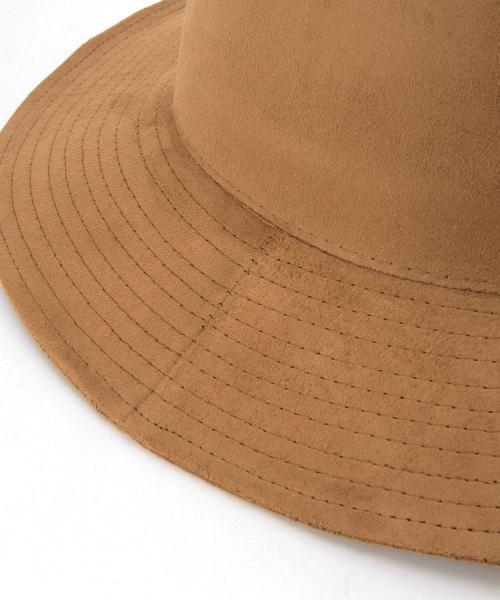 Ray BEAMS（レイビームス）の「Ray BEAMS / フェイク スエード ハット（ハット・レディース・ブラウン系その他/オリーブ/ネイビー・ONE SIZE）」の9枚目の写真