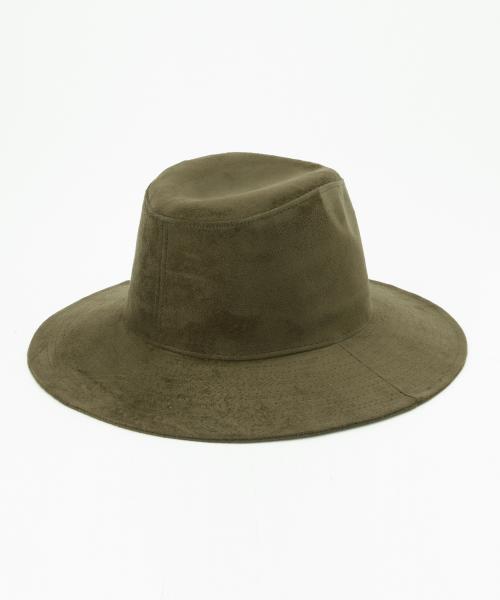 Ray BEAMS（レイビームス）の「Ray BEAMS / フェイク スエード ハット（ハット・レディース・ブラウン系その他/オリーブ/ネイビー・ONE SIZE）」の17枚目の写真