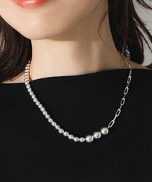 quip queint / ボウリング アシンメトリー ネックレス