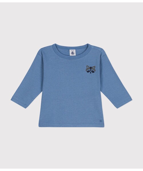 PETIT BATEAU(プチバトー)の「長袖Tシャツ(Tシャツ/カットソー・キッズ・ネイビー/グレー/ブルー/ピンク・18MONTH/24MONTH/36MONTH/12MONTH)」の4枚目の写真