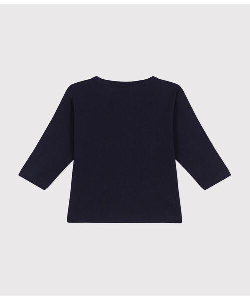 PETIT BATEAU(プチバトー)の「長袖Tシャツ(Tシャツ/カットソー・キッズ・ネイビー/グレー/ブルー/ピンク・18MONTH/24MONTH/36MONTH/12MONTH)」の5枚目の写真