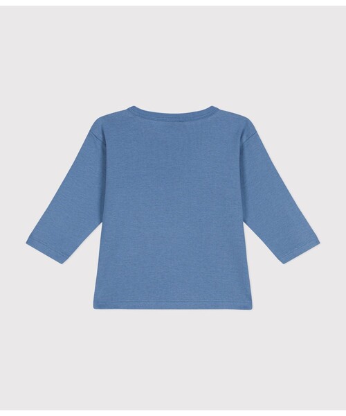 PETIT BATEAU(プチバトー)の「長袖Tシャツ(Tシャツ/カットソー・キッズ・ネイビー/グレー/ブルー/ピンク・18MONTH/24MONTH/36MONTH/12MONTH)」の7枚目の写真