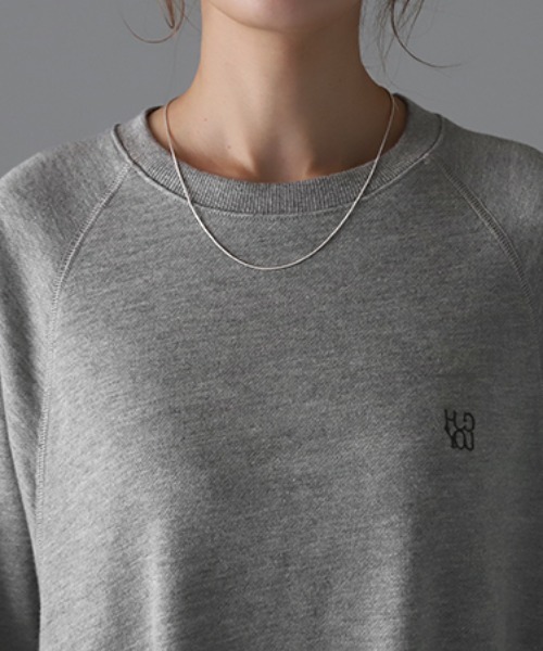 HUG.U（ハグユー）の「スウェットワンピ（ワンピース・レディース・ブラック/グレー/ブルー・FREE）」の18枚目の写真