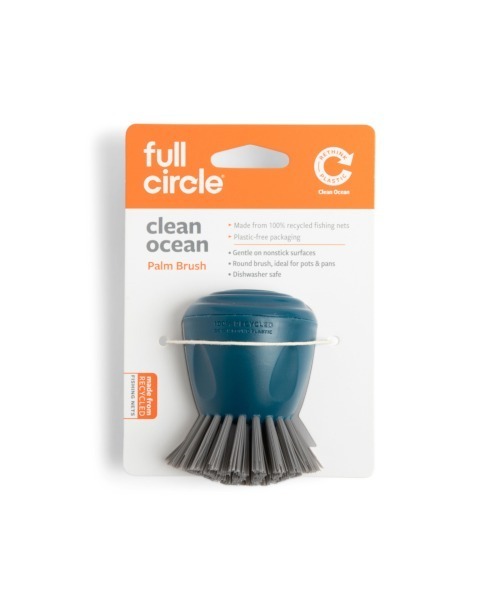 entre square(アントレスクエアー)の「full circle/CLEAN OCEAN パームブラシ ティール(掃除グッズ・レディース・ブルー・ONE SIZE)」の3枚目の写真