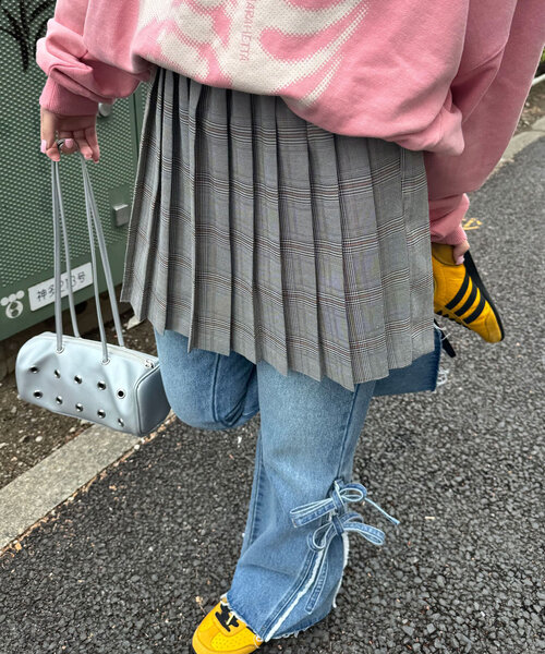 プリーツミニスカート(スカート)|CIAOPANIC(チャオパニック)