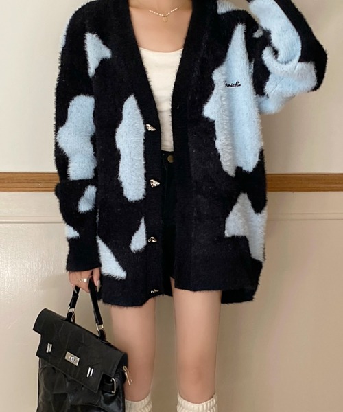 DIAVEL（ディアベル）の「V ネックニットカーディガン（カーディガン