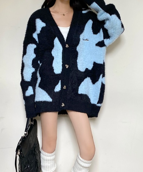 DIAVEL（ディアベル）の「V ネックニットカーディガン（カーディガン