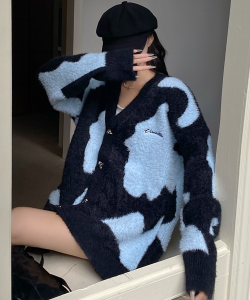 DIAVEL（ディアベル）の「V ネックニットカーディガン（カーディガン