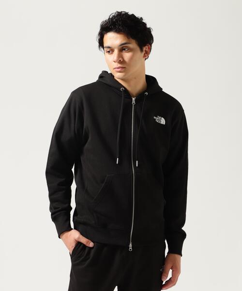 THE NORTH FACE(ザノースフェイス)の「THE NORTH FACE (ザ・ノース・フェイス)スクエアロゴフルジップ NT12335【2026年春夏入荷モデル】(パーカー・メンズ・グレー/ブラック/グレー系その他6・M/L/XL)」の2枚目の写真