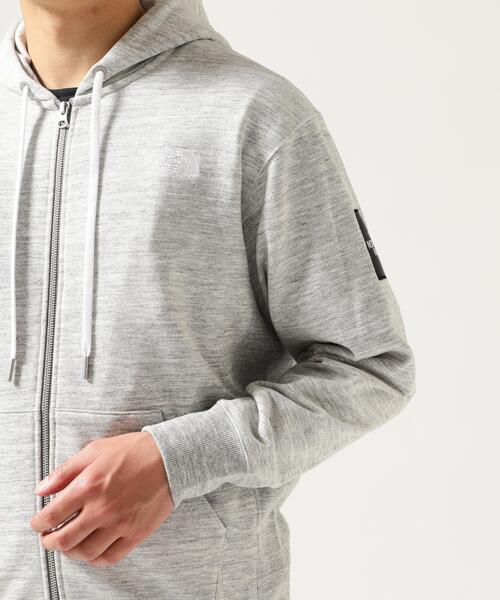 THE NORTH FACE(ザノースフェイス)の「THE NORTH FACE (ザ・ノース・フェイス)スクエアロゴフルジップ NT12335【2026年春夏入荷モデル】(パーカー・メンズ・グレー/ブラック/グレー系その他6・M/L/XL)」の4枚目の写真