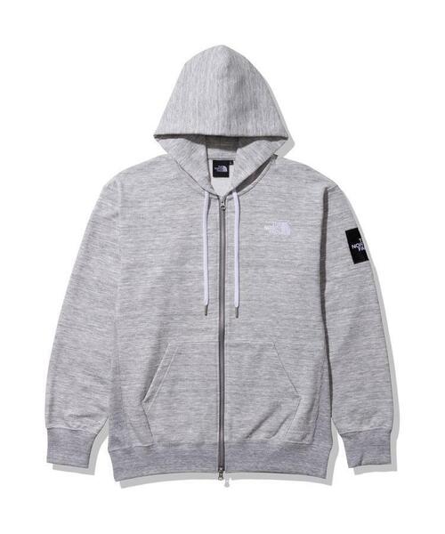 THE NORTH FACE(ザノースフェイス)の「THE NORTH FACE (ザ・ノース・フェイス)スクエアロゴフルジップ NT12335【2026年春夏入荷モデル】(パーカー・メンズ・グレー/ブラック/グレー系その他6・M/L/XL)」の9枚目の写真
