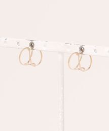 K10デザインフープピアス（ピアス（両耳用））｜con affetto(original