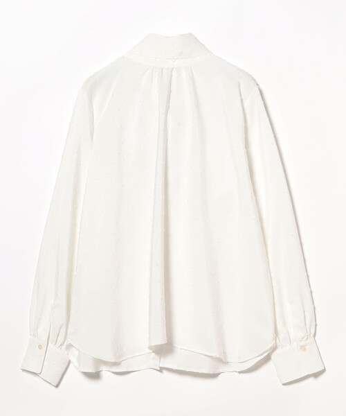Ray BEAMS（レイビームス）の「カット ドビー ボウタイ ブラウス（シャツ/ブラウス・レディース・ホワイト/ブラック・ONE SIZE）」の15枚目の写真