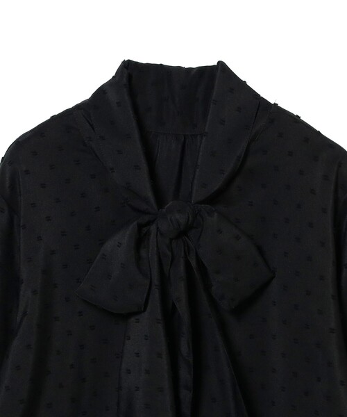 Ray BEAMS（レイビームス）の「カット ドビー ボウタイ ブラウス（シャツ/ブラウス・レディース・ホワイト/ブラック・ONE SIZE）」の18枚目の写真