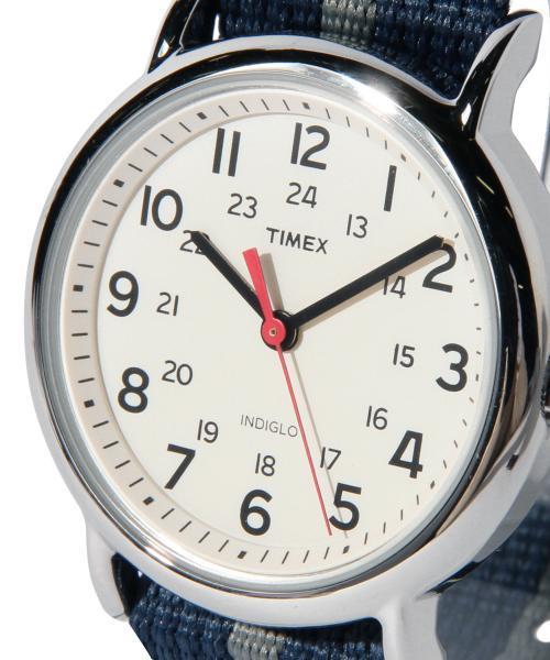 TIMEX(タイメックス)の「TIMEX / WEEKENDER 2BAND SET SPECIAL(アナログ腕時計・メンズ・ホワイト/ブラック・ONE SIZE)」の5枚目の写真