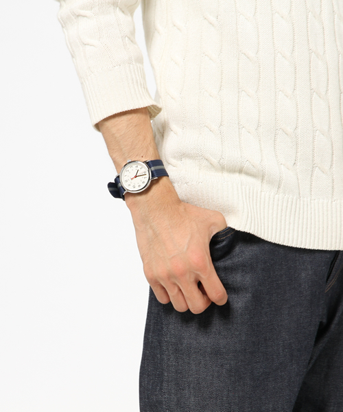 TIMEX(タイメックス)の「TIMEX / WEEKENDER 2BAND SET SPECIAL(アナログ腕時計・メンズ・ホワイト/ブラック・ONE SIZE)」の9枚目の写真