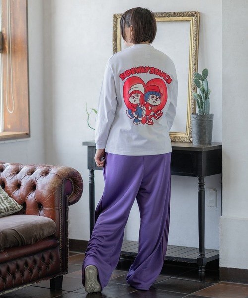 SIDEWAY STANCE(サイドウェイスタンス)の「【SIDEWAY STANCE】オリジナル グラフィック プリント レディース ロンT(Tシャツ/カットソー・レディース・ホワイト/ブラック系/ブラック/ホワイト系/ホワイト系2/ブラック系2・FREE)」の10枚目の写真