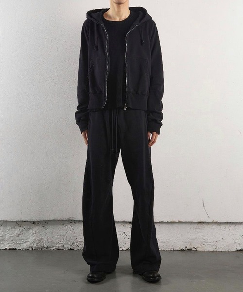 NVRFRGT/ネヴァーフォーゲット】PANELLED ZIP UP HOODIE（パーカー