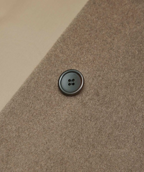 ROPE'（ロペ）の「プレミアムカシミヤ ロングコート（ステンカラーコート・レディース・オフホワイト/ブラウン/ブラック/グレー・36/40/38/34）」の9枚目の写真