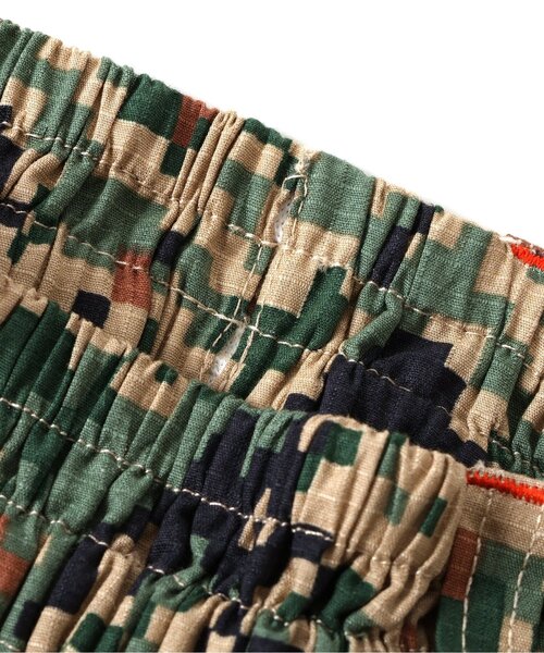 BREEZE（ブリーズ）の「【BREEZE NEW JACK】総柄パラシュートパンツ（その他パンツ・キッズ・カーキ/チェック・90/100/110/120/130/140/150/160）」の8枚目の写真