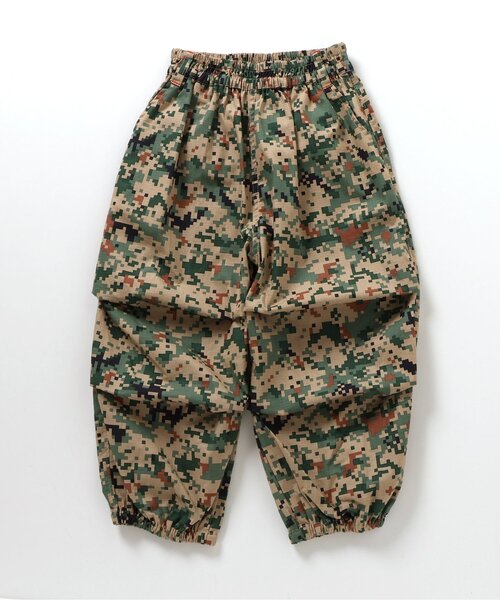 BREEZE（ブリーズ）の「【BREEZE NEW JACK】総柄パラシュートパンツ（その他パンツ・キッズ・カーキ/チェック・90/100/110/120/130/140/150/160）」の9枚目の写真