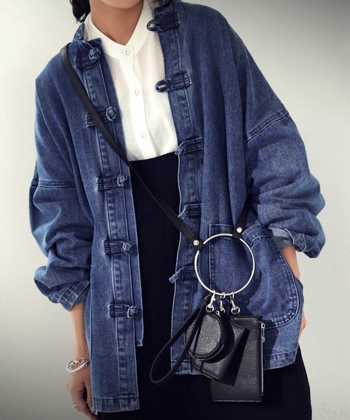 antiqua（アンティカ）の「【tree cafe】デニムジャケット（デニムジャケット・メンズ・ブルー・FREE）」の9枚目の写真