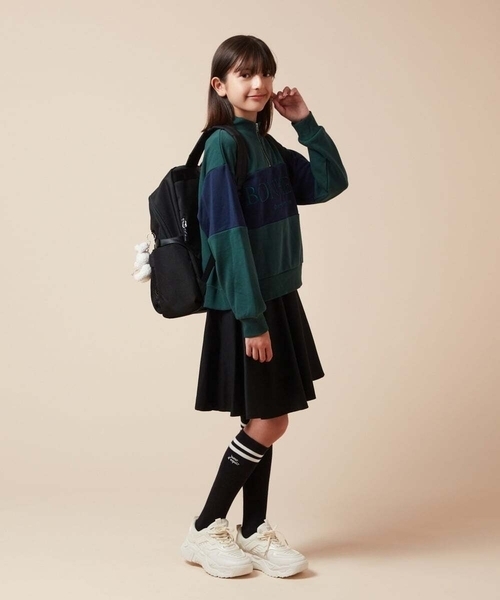 a.v.v（アーヴェヴェ）の「[KIDS]【大容量/修学旅行/林間学校】ナイロンリュック（バックパック/リュック・キッズ・ブラック・120）」の14枚目の写真