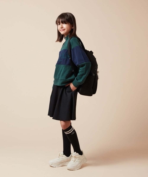 a.v.v（アーヴェヴェ）の「[KIDS]【大容量/修学旅行/林間学校】ナイロンリュック（バックパック/リュック・キッズ・ブラック・120）」の15枚目の写真