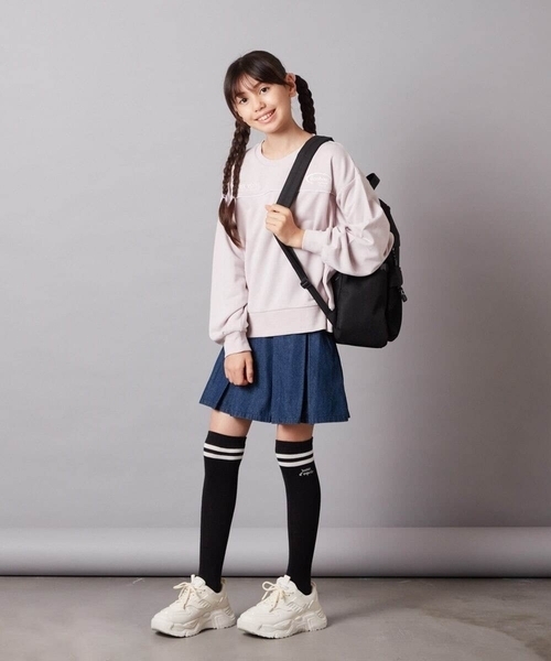 a.v.v（アーヴェヴェ）の「[KIDS]【大容量/修学旅行/林間学校】ナイロンリュック（バックパック/リュック・キッズ・ブラック・120）」の20枚目の写真
