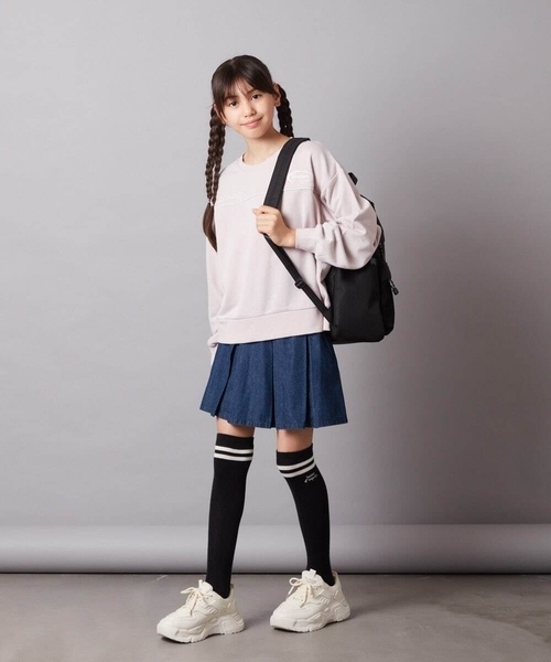a.v.v（アーヴェヴェ）の「[KIDS]【大容量/修学旅行/林間学校】ナイロンリュック（バックパック/リュック・キッズ・ブラック・120）」の21枚目の写真