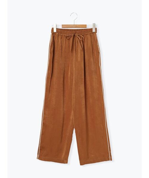 Lugnoncure(ルノンキュール)の「サテンラインパンツ(その他パンツ・レディース・グレー/ブラウン/ブラック・F)」の17枚目の写真