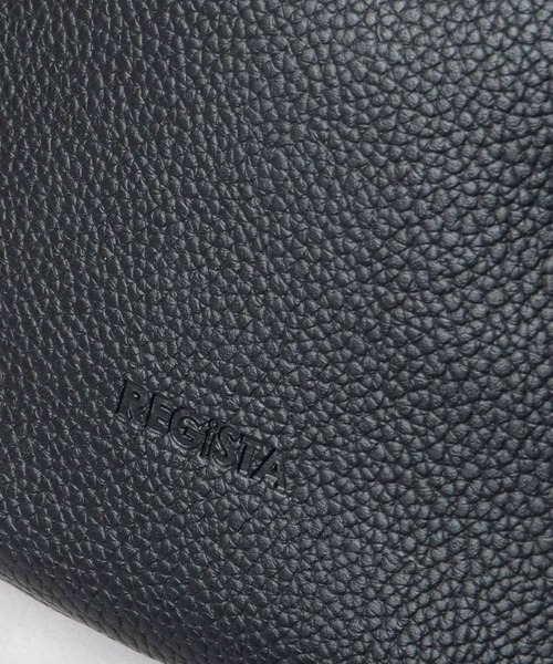 スプリットレザー（牛床革） ウエストバッグ 大きめ（ボディバッグ