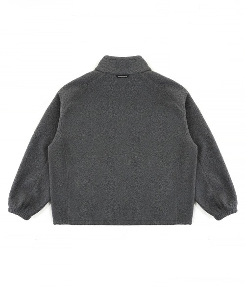 オーバーサイズ スタンドカラー フリースジャケット WT4260