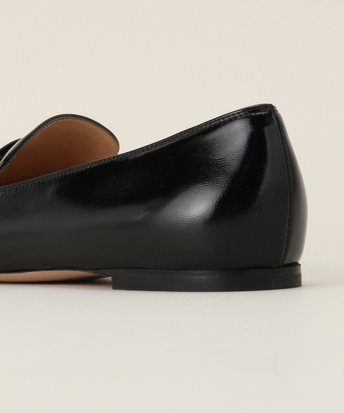 IENA(イエナ)の「GIANVITO ROSSI/ジャンヴィト ロッシ SQUARE LOAFER ローファー G25318-05CUONUI(ローファー・レディース・ブラック・37/38/35/36)」の5枚目の写真
