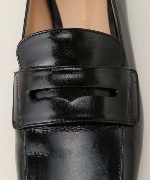 IENA(イエナ)の「GIANVITO ROSSI/ジャンヴィト ロッシ SQUARE LOAFER ローファー G25318-05CUONUI(ローファー・レディース・ブラック・37/38/35/36)」の8枚目の写真