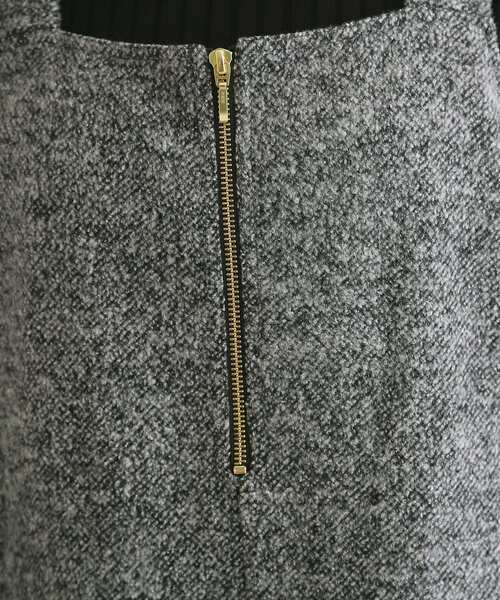 THE SHOP TK （ザ ショップ ティーケー ）の「◆ツイード起毛ジャージ2WAYサロペット/親子リンク（サロペット/オーバーオール・レディース・ブラック/ブラック系3・12/13）」の14枚目の写真