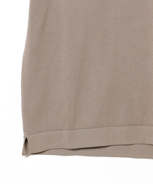 Gran Sasso(グランサッソ)の「GRAN SASSO / 12ゲージ モックネック ニット Tシャツ(Tシャツ/カットソー・メンズ・オフホワイト/ブラック/カーキ/ネイビー・44/46/48/50/52)」の14枚目の写真